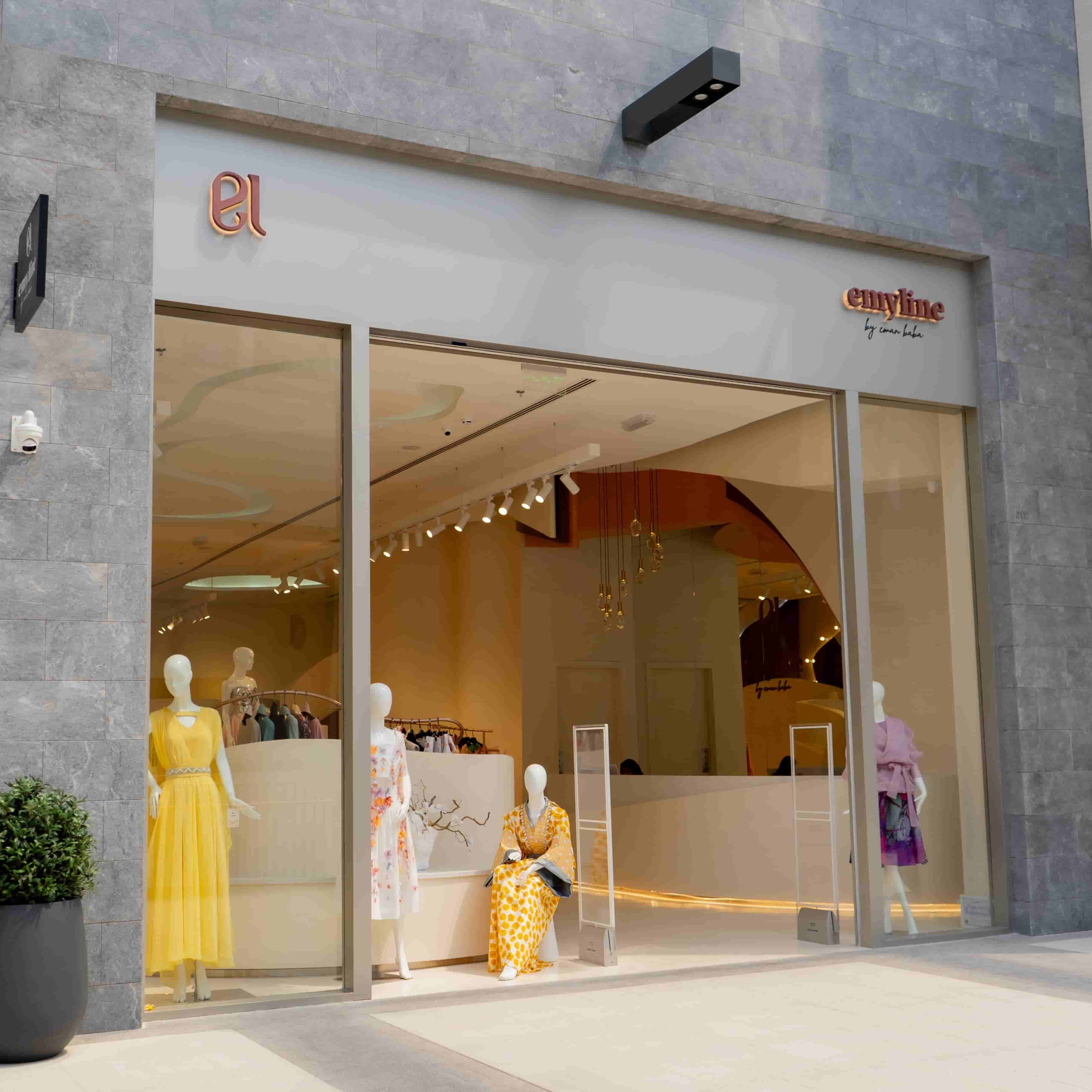Fashion boutique storefront